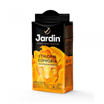 Кофе молотый JARDIN Ethiopia Euphoria Arabica exclusive single origin 250 гр.