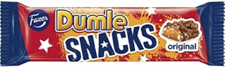 Шоколадный батончик Fazer Dumle Snacks 40 гр.