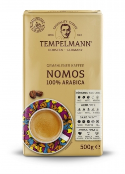 Кофе молотый Tеmpelmann NOMOS 100% Арабика 500 гр.