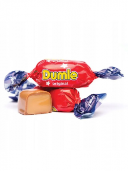 Конфеты FAZER Dumle Original мягкий ирис в молочном шоколаде 120 гр.