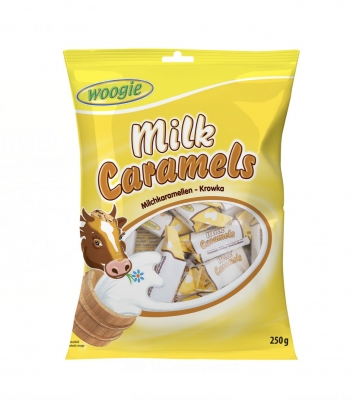 Карамель молочная коровка Woogie Milk Caramels 250 гр.