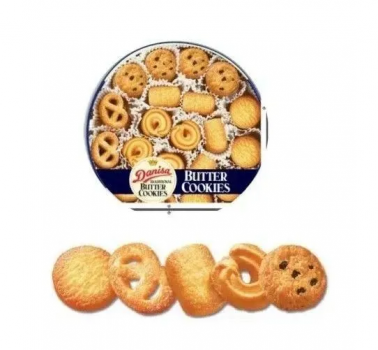 Датское печенье сдобное Danisa Butter Cookies 454 гр.