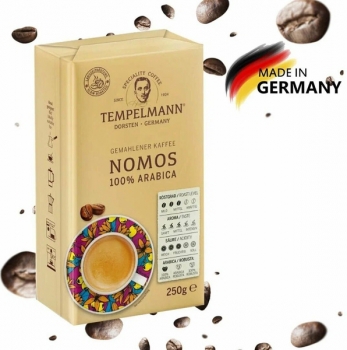 Кофе молотый Tеmpelmann NOMOS 100% Арабика 250 гр.