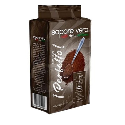 Кофе молотый по-сицилийски Tеmpelmann Sapore Vero Espresso 250 гр.