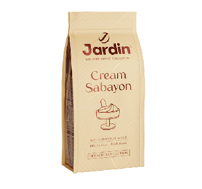 Кофе молотый ароматизированный JARDIN Cream Sabayon 200 гр.