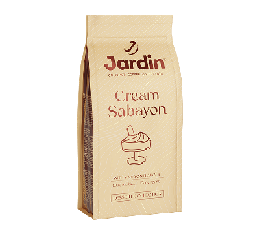 Кофе молотый ароматизированный JARDIN Cream Sabayon 200 гр.