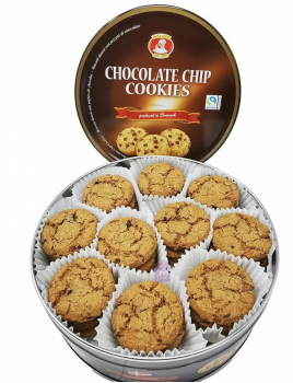 Датское печенье с шоколадной крошкой Patisserie Matheo Chocolate Chip Cookies 454 гр.