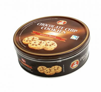 Датское печенье с шоколадной крошкой Patisserie Matheo Chocolate Chip Cookies 454 гр.
