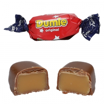 Конфеты FAZER Dumle Original мягкий ирис в молочном шоколаде 120 гр.