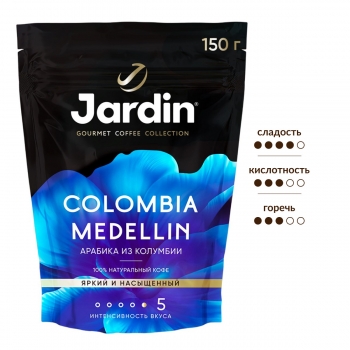 Кофе растворимый JARDIN COLOMBIA MEDELLIN 150 гр.