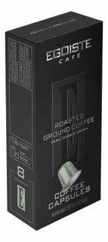Кофе в капсулах EGOISTE Cafe PERU для системы Nespresso 10 капсул по 5 гр.