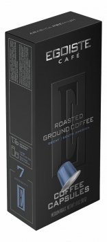Кофе в капсулах без кофеина EGOISTE DECAFFINATO для системы Nespresso 10 шт.