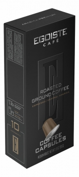Кофе в капсулах EGOISTE Cafe ESPRESSO для системы Nespresso 10 капсул по 5 гр.